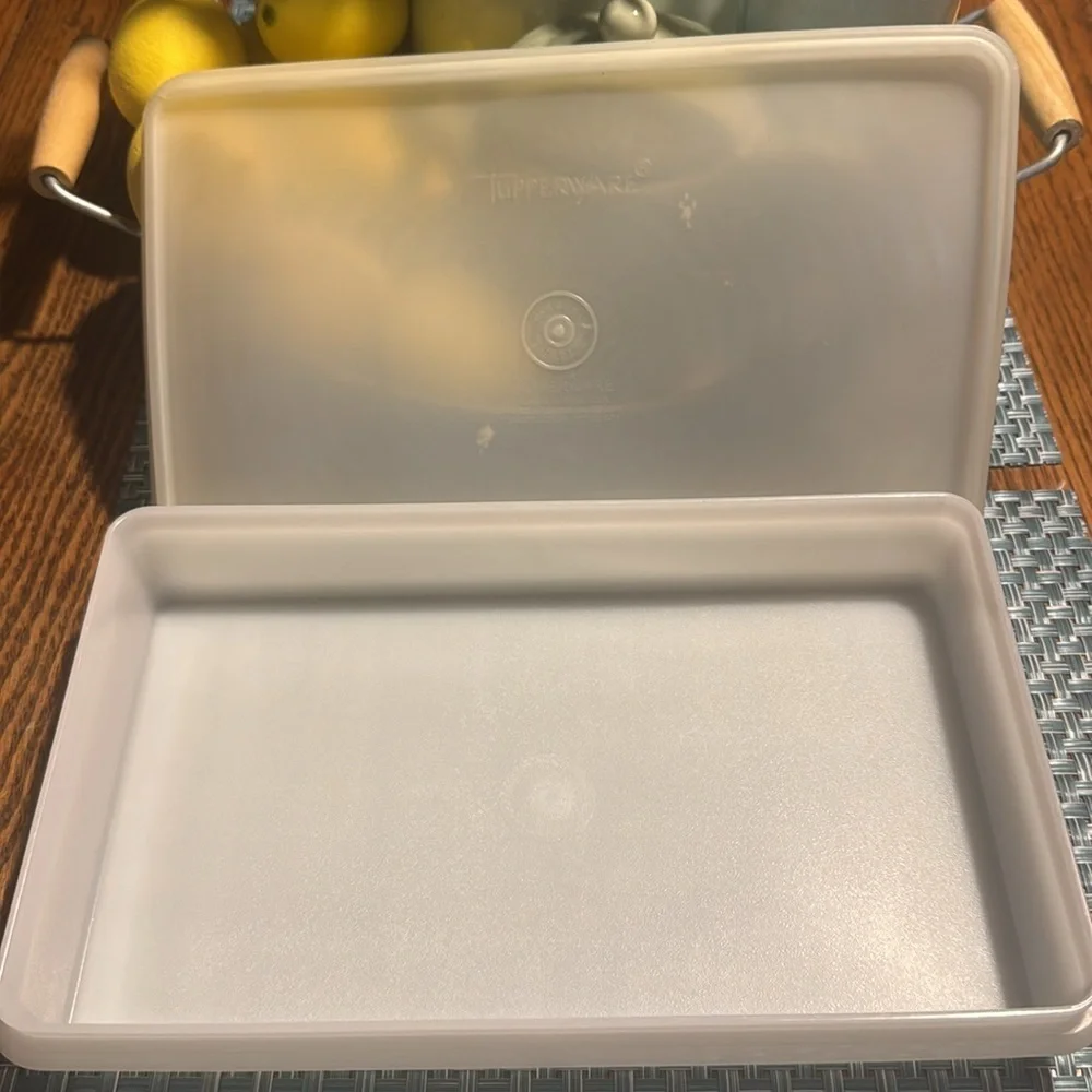 Vintage Tupperware deli, bacon 🥓 storage keeper.